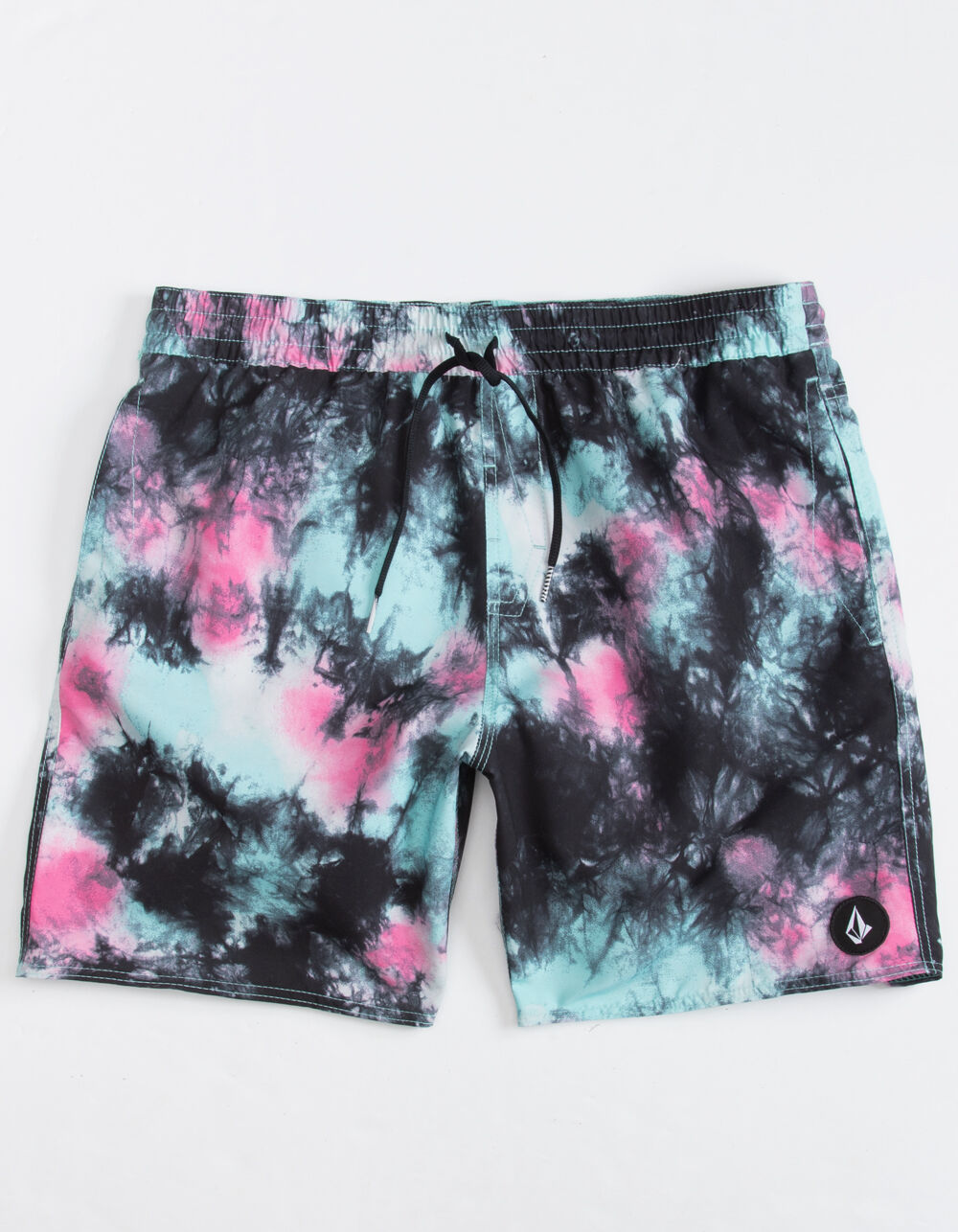 VOLCOM Poly Party Mens Volley Shorts - BLACK | Tillys