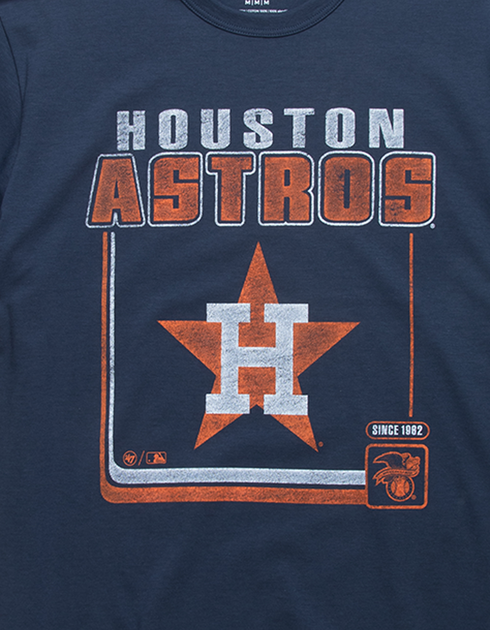 47 Navy Houston Astros Borderline Franklin T-Shirt