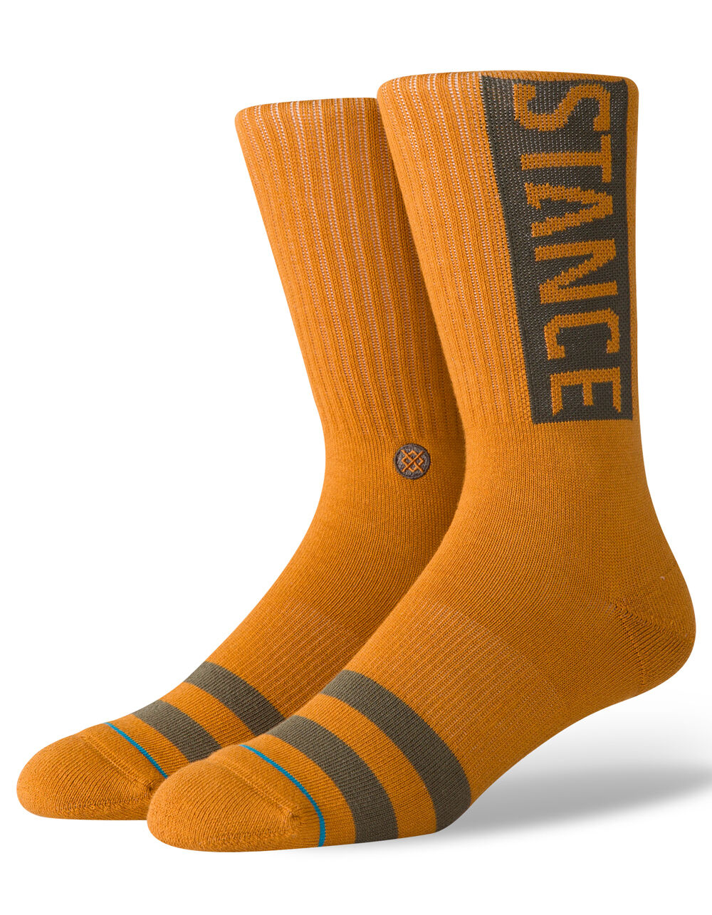 STANCE OG Mens Orange Crew Socks - ORANGE | Tillys