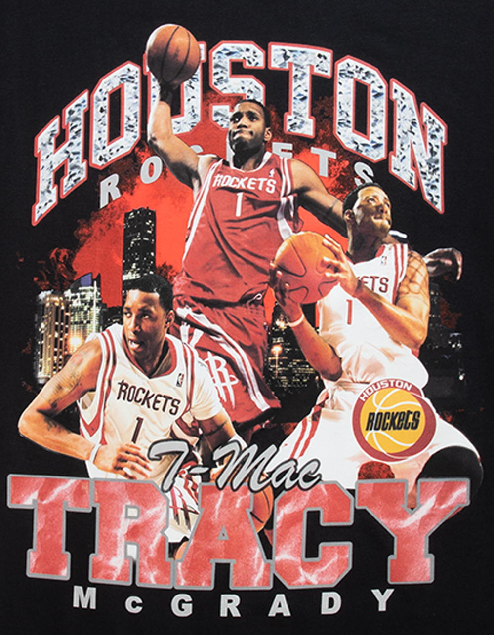 Tracy McGrady Houston Rockets Mitchell & Ness Hardwood Classics