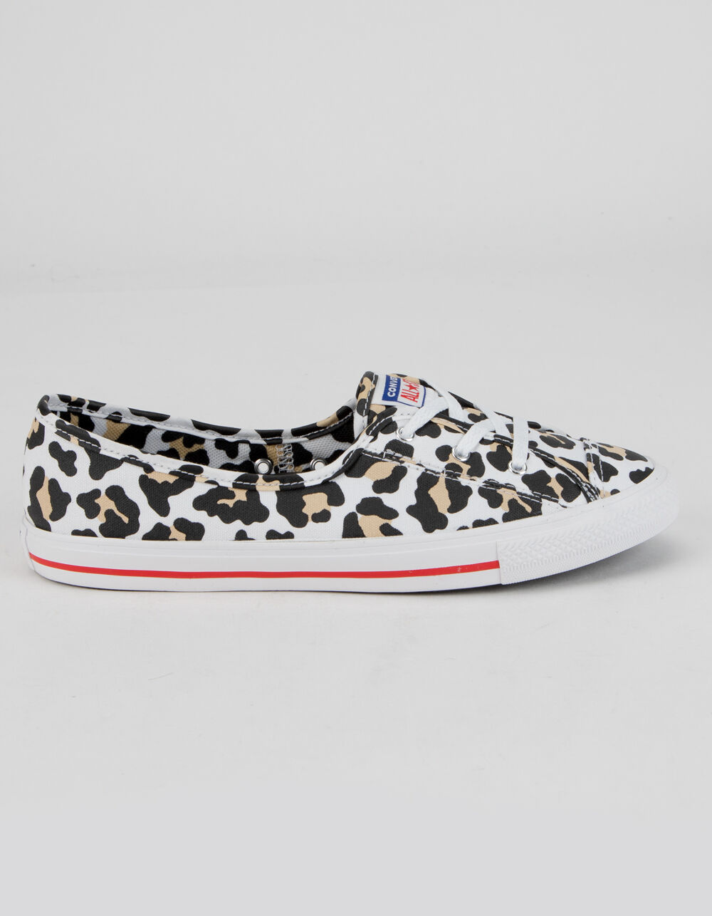 vin bark skille sig ud CONVERSE Ballet Lace Chuck Taylor All Star Womens Slip On Shoes - LEOPARD |  Tillys