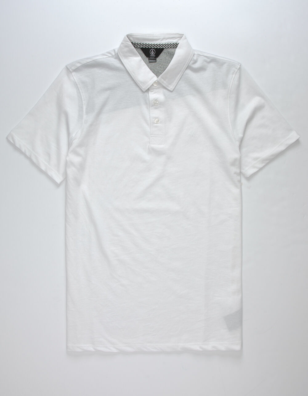 VOLCOM Wowzer White Mens Polo Shirt - WHITE | Tillys