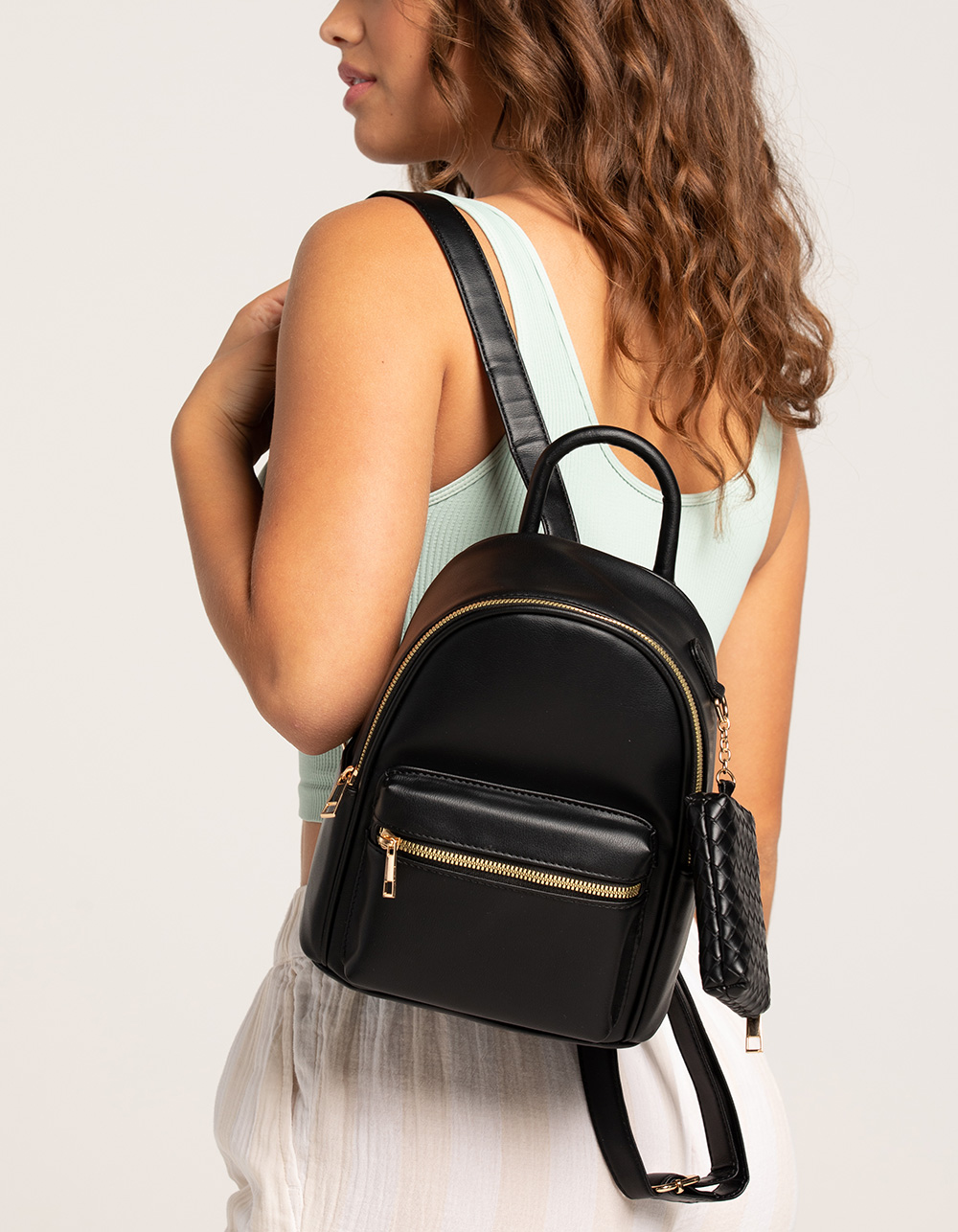 Dickies Mini Backpack, Black, One Size