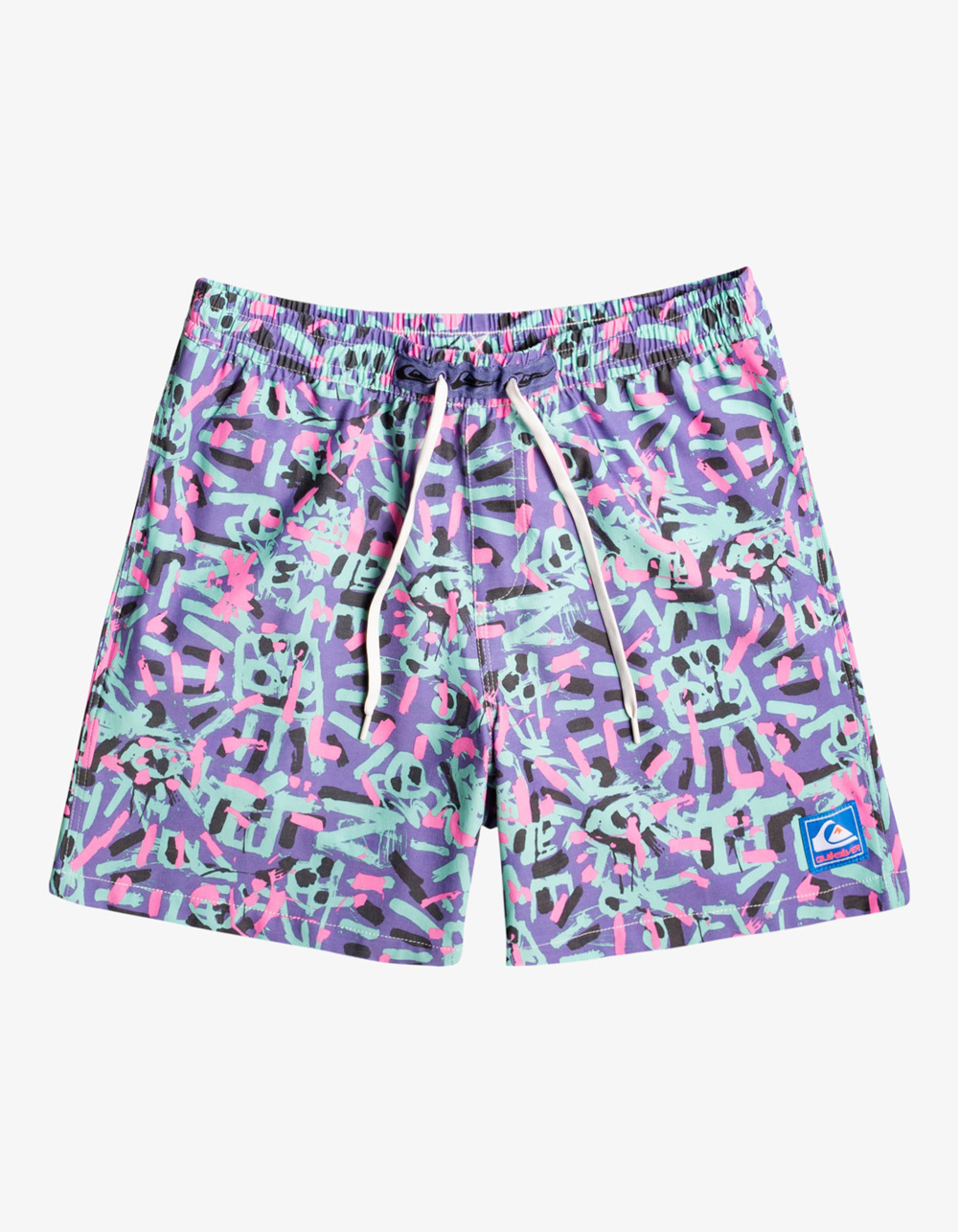 QUIKSILVER x Stranger Things 1986 Mens Volley Shorts - PURPLE COMBO ...