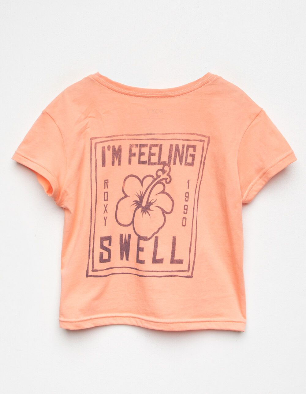 ROXY Hibiscus Swell Girls Tee - CORAL | Tillys