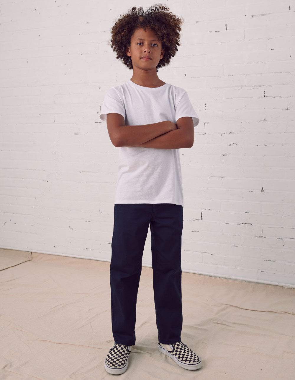RSQ Slim Boys Washed Navy Chinos - WASHED NAVY | Tillys