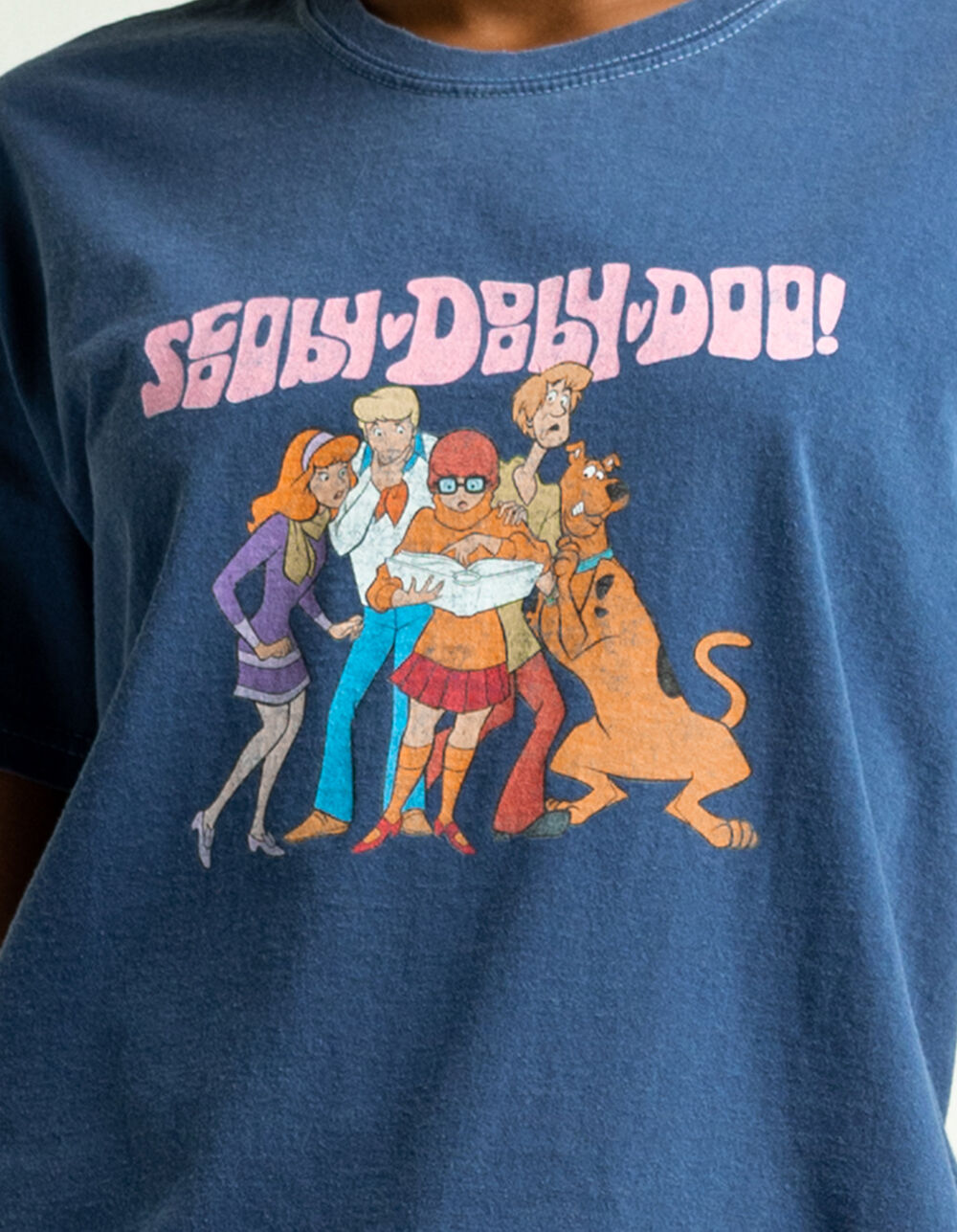 Scooby Doo Group Boyfriend Tee - NAVY | Tillys