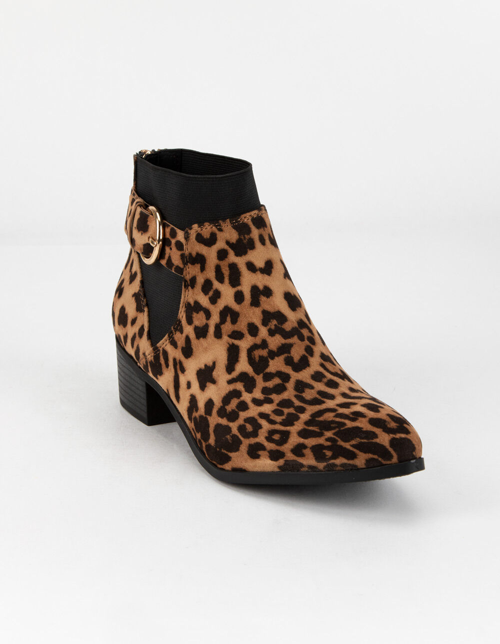 city classified leopard wedges