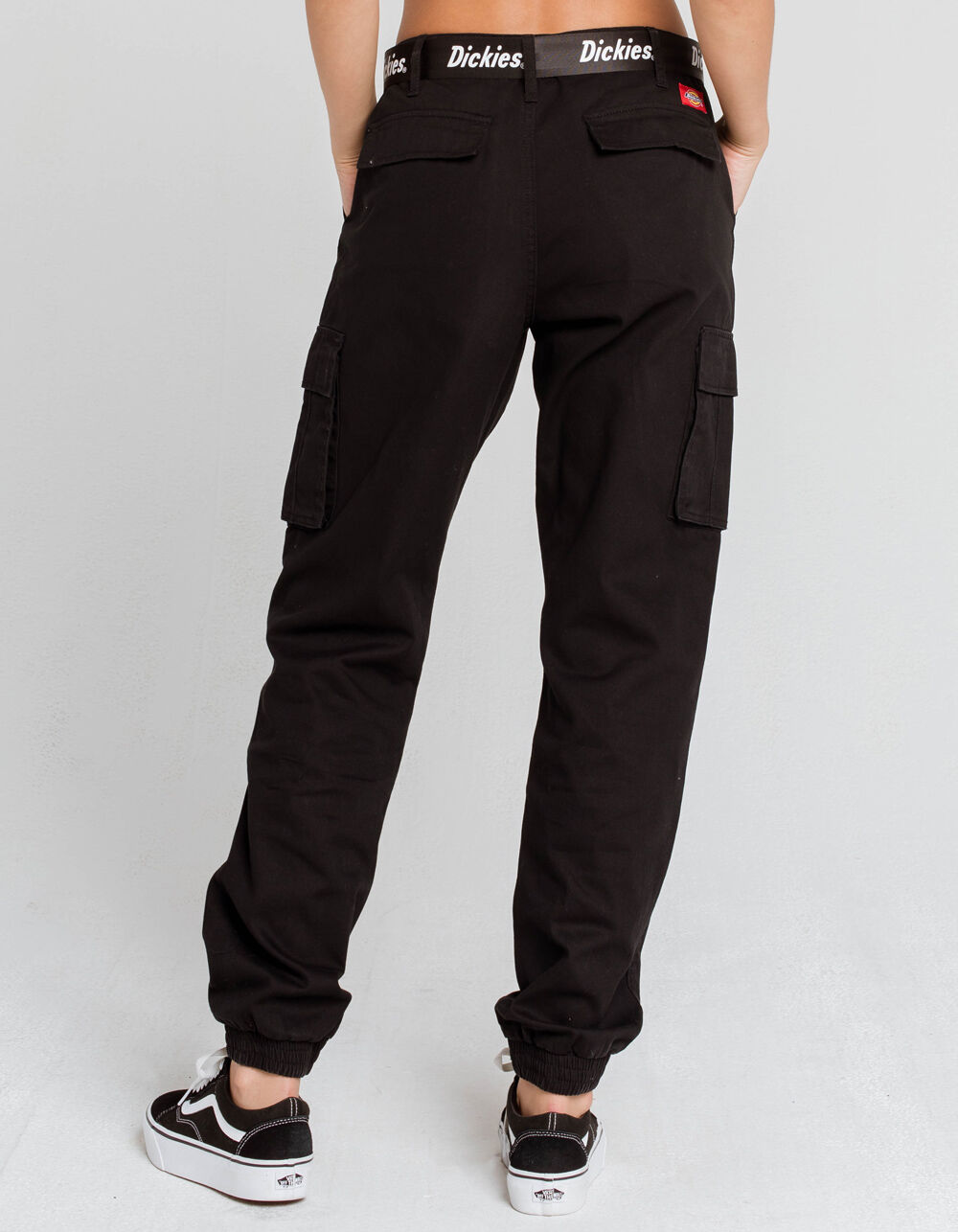 Pants  DICKIES Womens Slash Pocket Black Cargo Jogger Pants