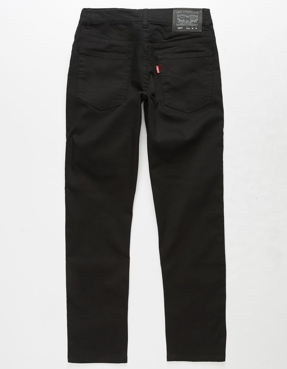 LEVI'S 502 Regular Taper Fit Black Boys Jeans - BLACK | Tillys