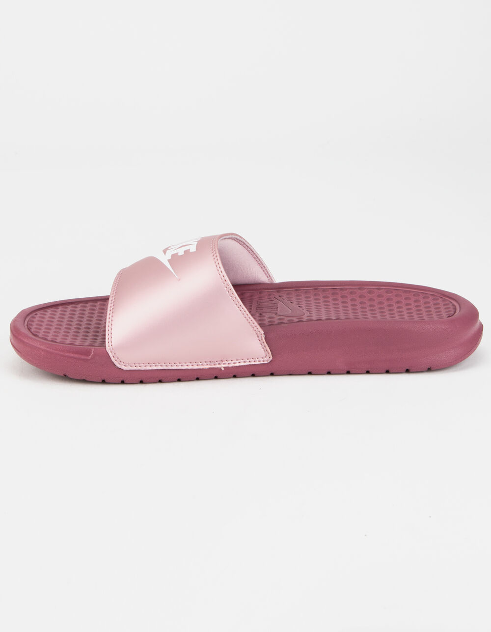 NIKE Benassi Womens Slide Sandals - PINK | Tillys