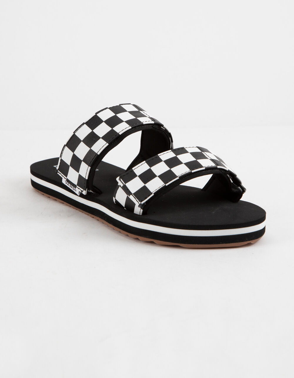 checkerboard sandals two strap