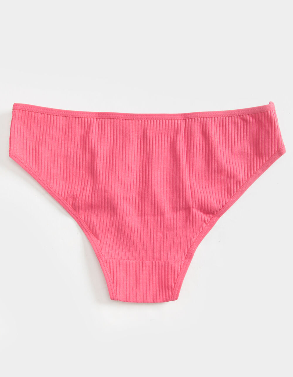 Full Tilt Ribbed Hot Pink Panties Htpnk Tillys