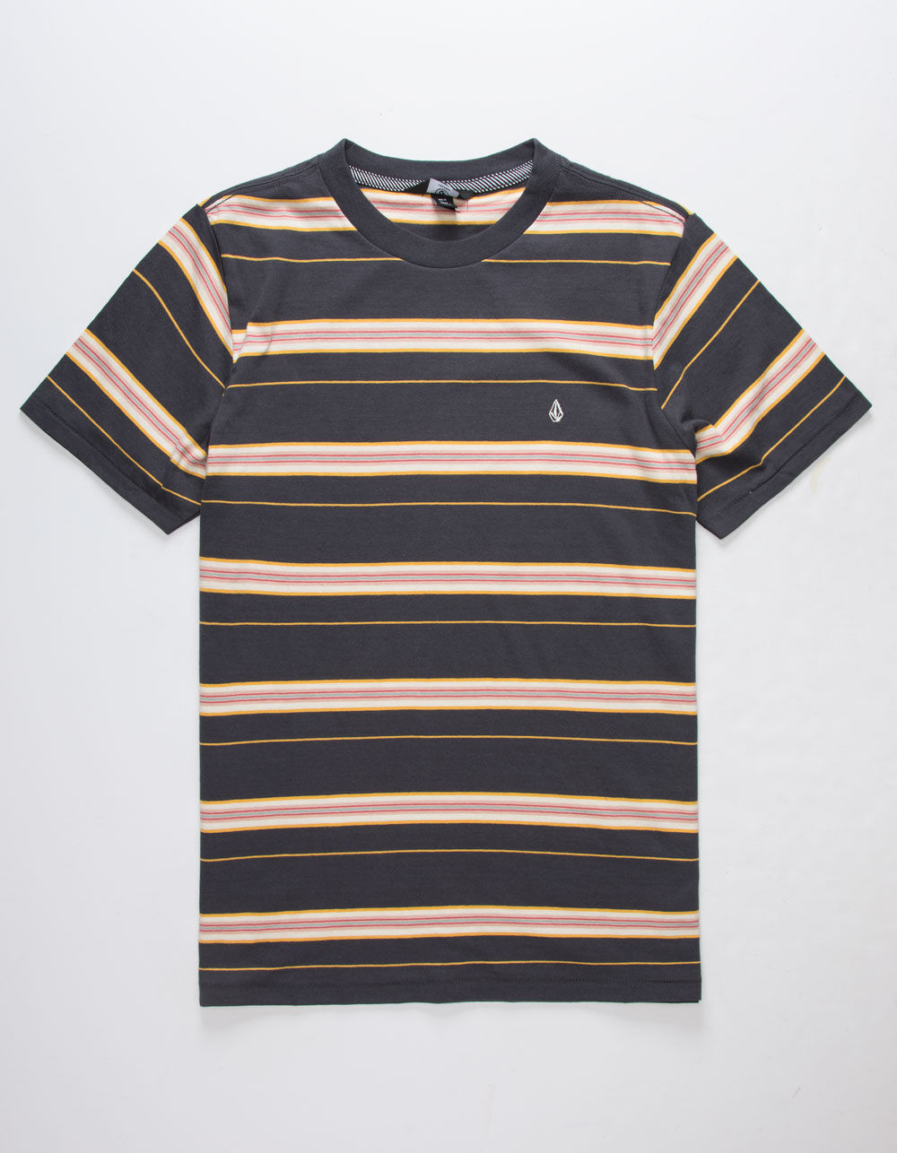VOLCOM Shaneo Stripe Mens T-Shirt - BLACK | Tillys