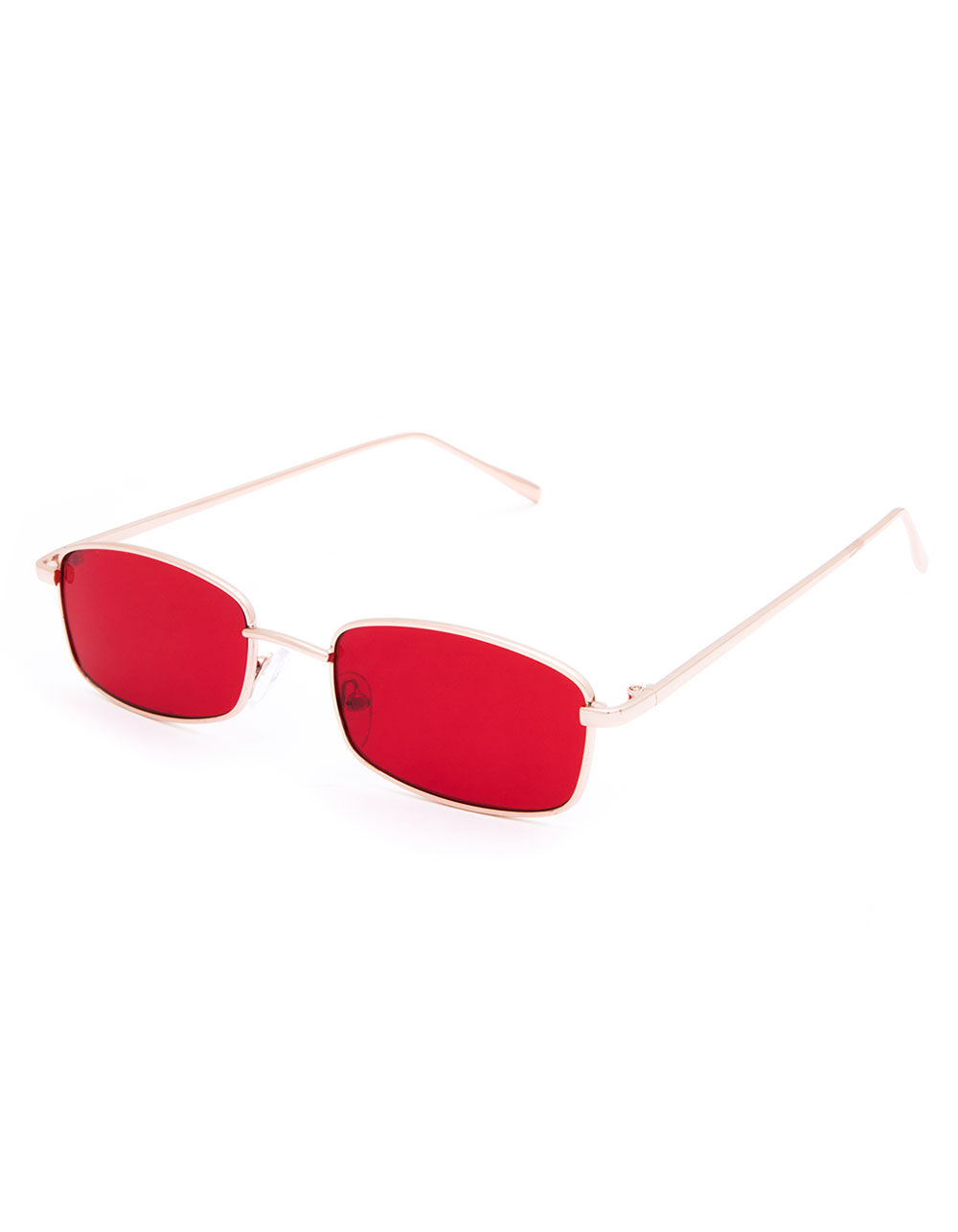 Full Tilt Rimless Square Cherry Charm Sunglasses