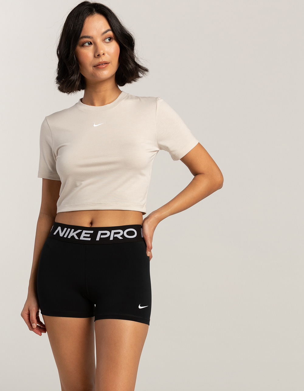 NIKE Pro Womens Compression Shorts - BLACK, Tillys