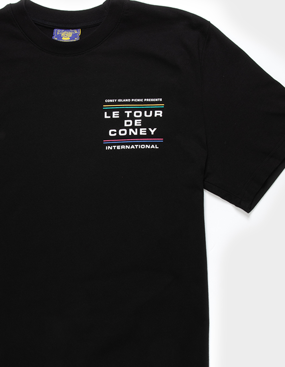 Coney Island Picnic Lost Frequency Graphic Short Sleeve Tee Large / Black
