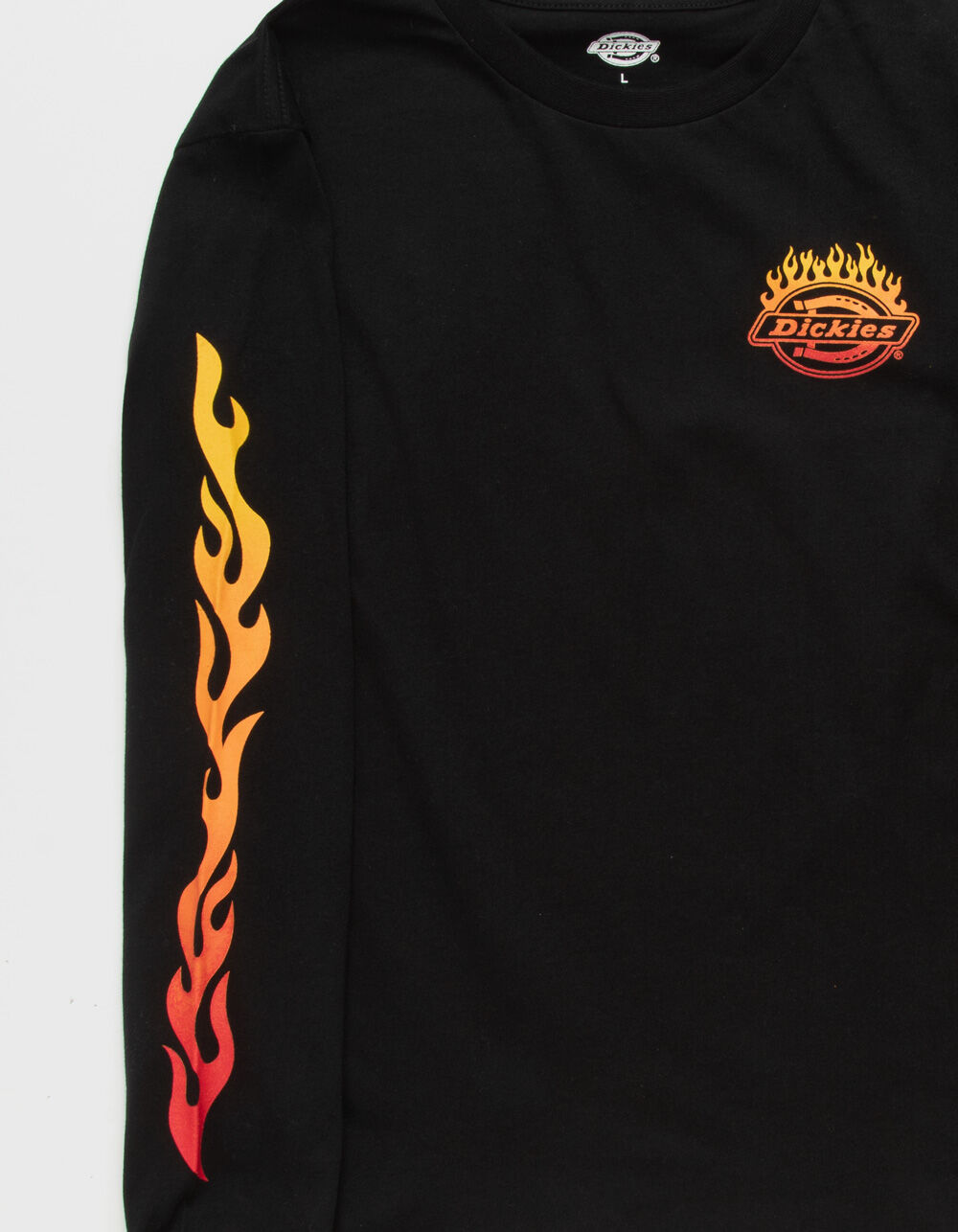 DICKIES Flame Icon Boys T-Shirt - BLACK | Tillys