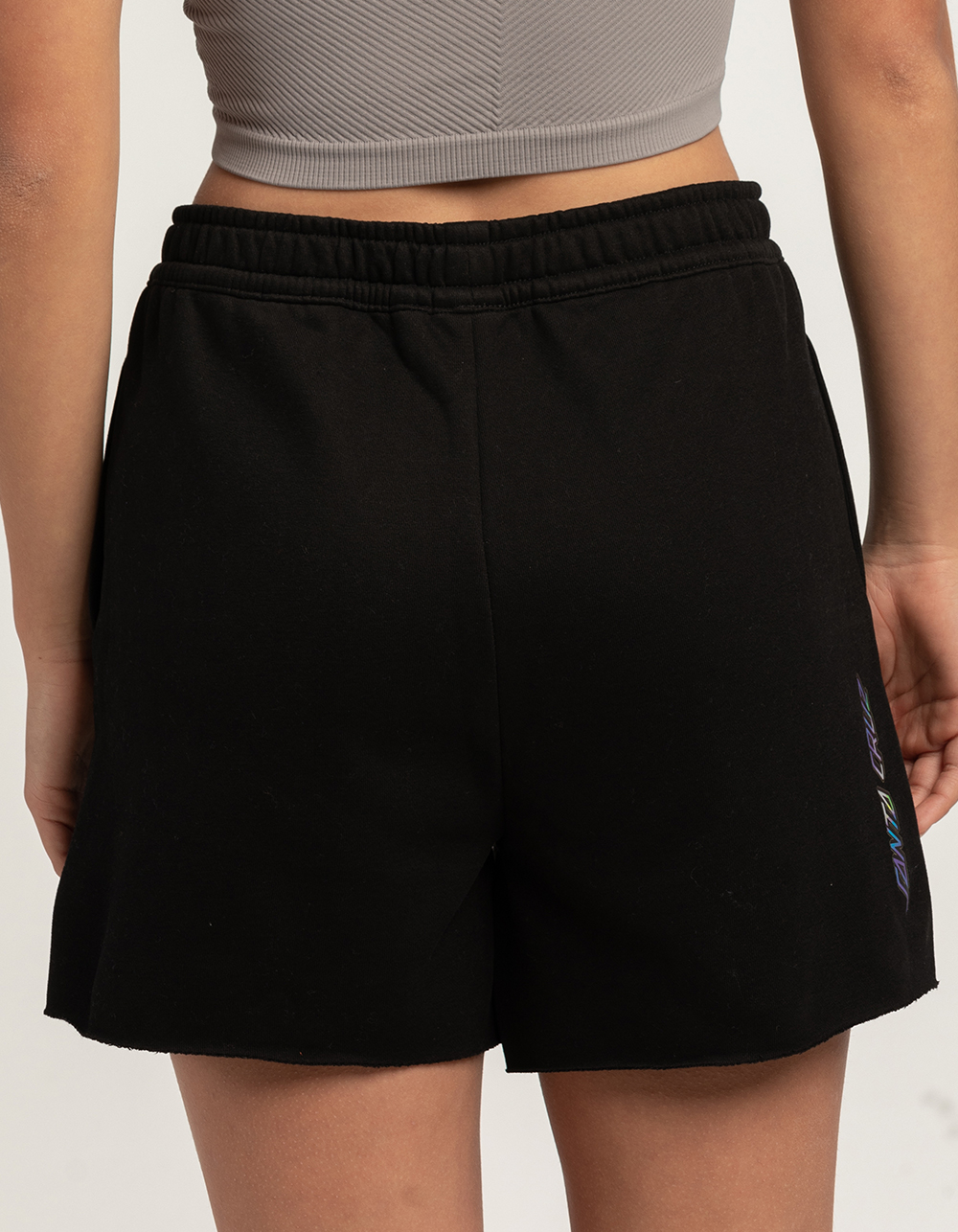 SANTA CRUZ Holo Moon Dot Womens Shorts - BLACK | Tillys