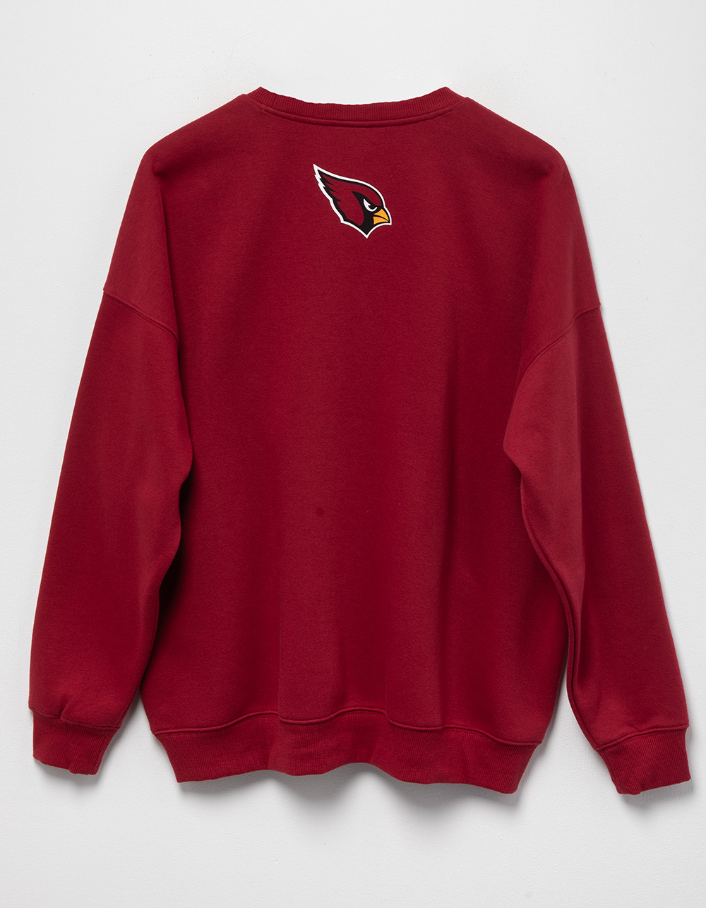 NFL Arizona Cardinals RED Sweatshirt Embroidered Womens - | Crewneck Tillys