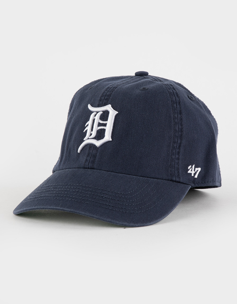 Men's '47 Navy Detroit Tigers Sure Shot Classic Franchise Fitted Hat Size: Medium