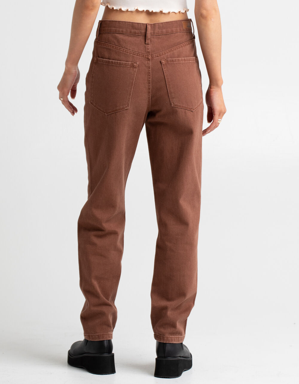 NEW RSQ Jeans Tan Brown Manhattan High Rise Size 7/28 - beyond exchange