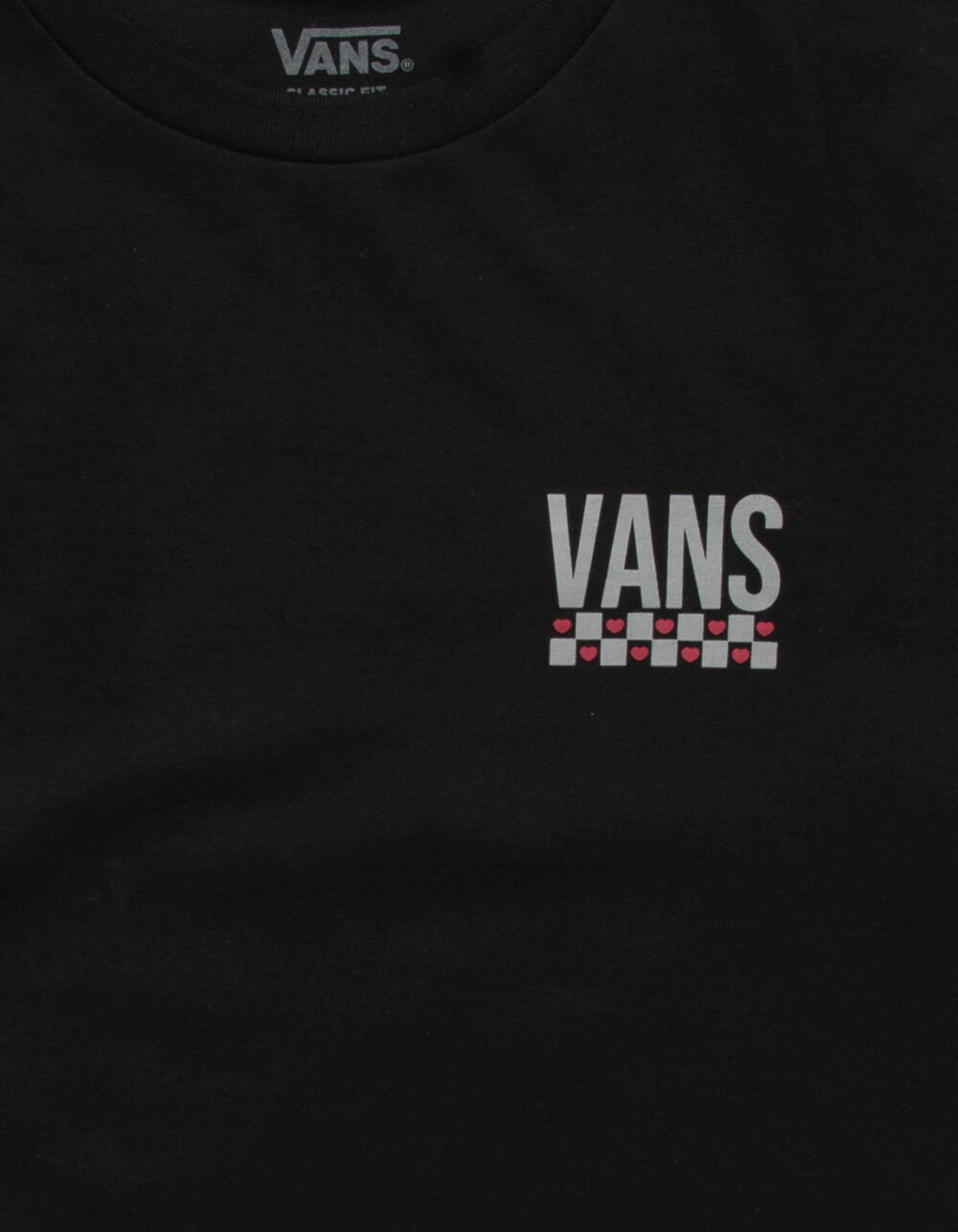 VANS OTW Check Stack Boys T-Shirt Tillys - BLACK 