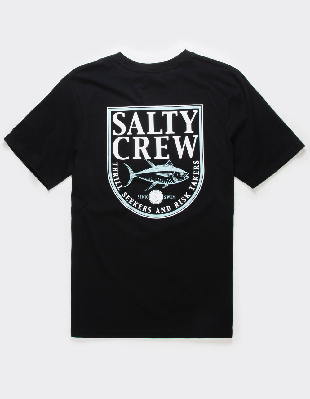 SALTY CREW Current Boys Tee - BLACK | Tillys