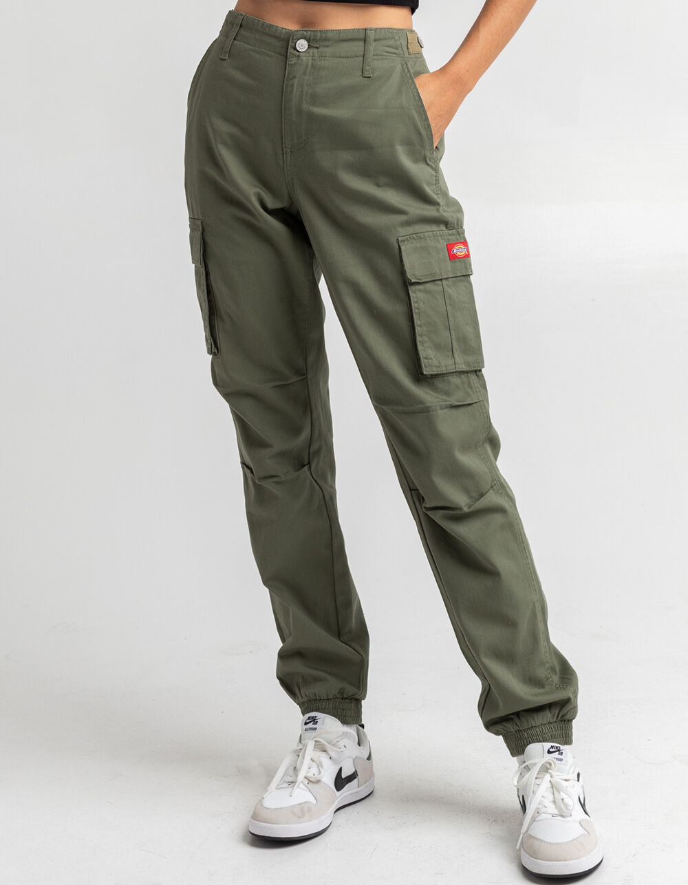 Joggers  DICKIES Womens Tobacco Utility Jogger Pants Rust/Copper
