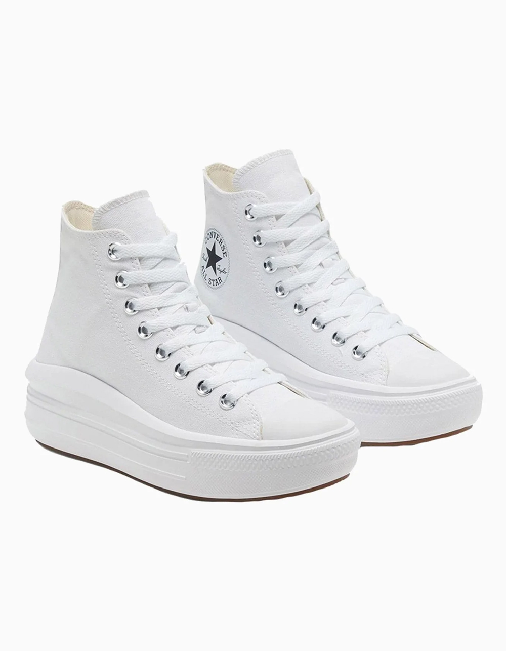 Tillys Taylor High - Womens All Shoes CONVERSE White Platform Star | WHITE Move Chuck Top