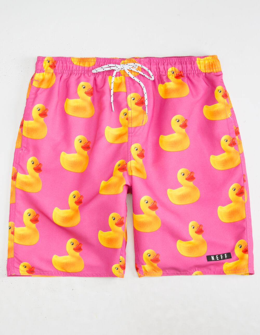 NEFF Ducky Mens Hot Tub Volley Shorts - PINK | Tillys
