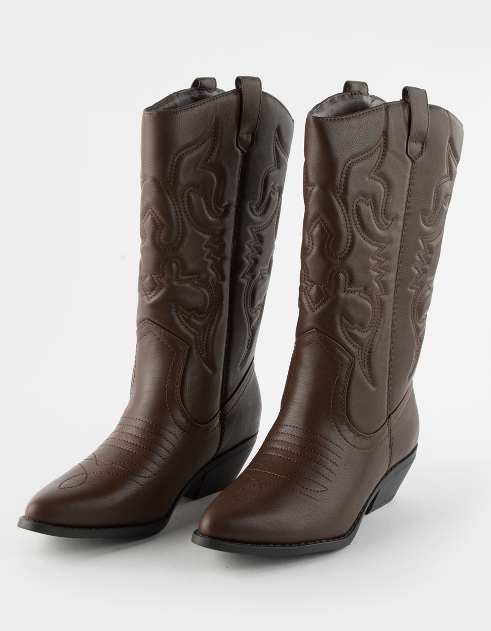SODA Reno Womens Tall Cowboy Western Boots