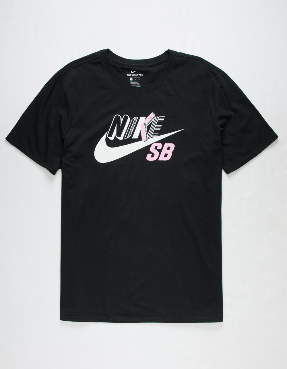 NIKE SB Pink K Mens T-Shirt - BLACK | Tillys
