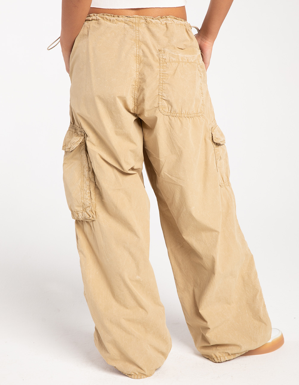 BDG Urban Outfitters Maxi Pocket Womens Tech Pants - DK KHAKI | Tillys