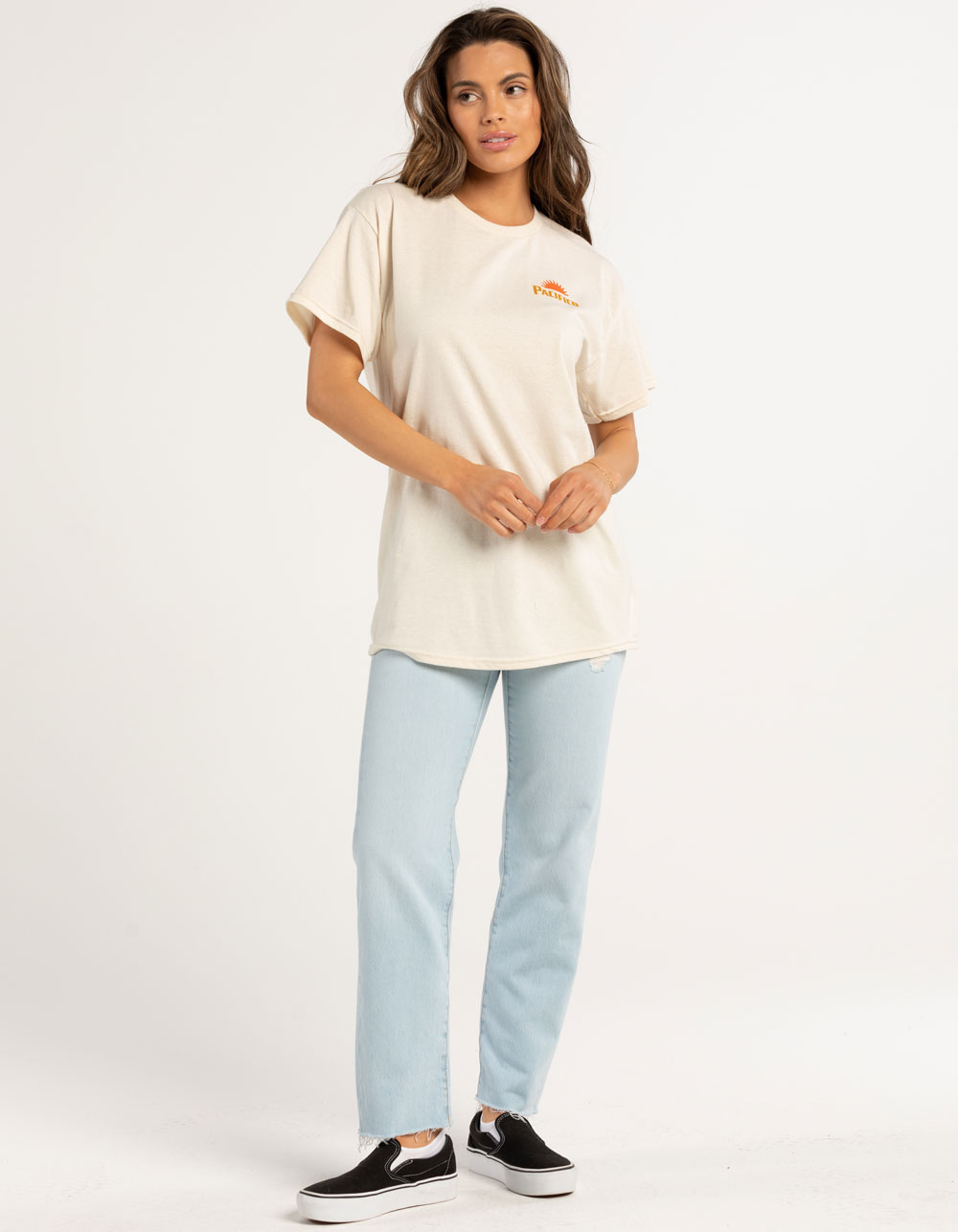 RIPPLE JUNCTION Pacifico Sun Womens Tee - NATURAL | Tillys