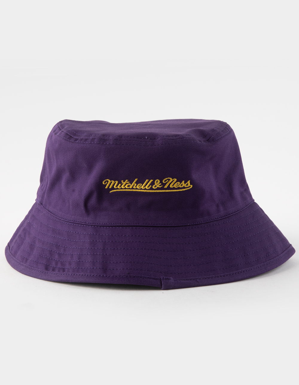 Shop Mitchell & Ness Los Angeles Lakers NBA Cut Up Bucket Hat