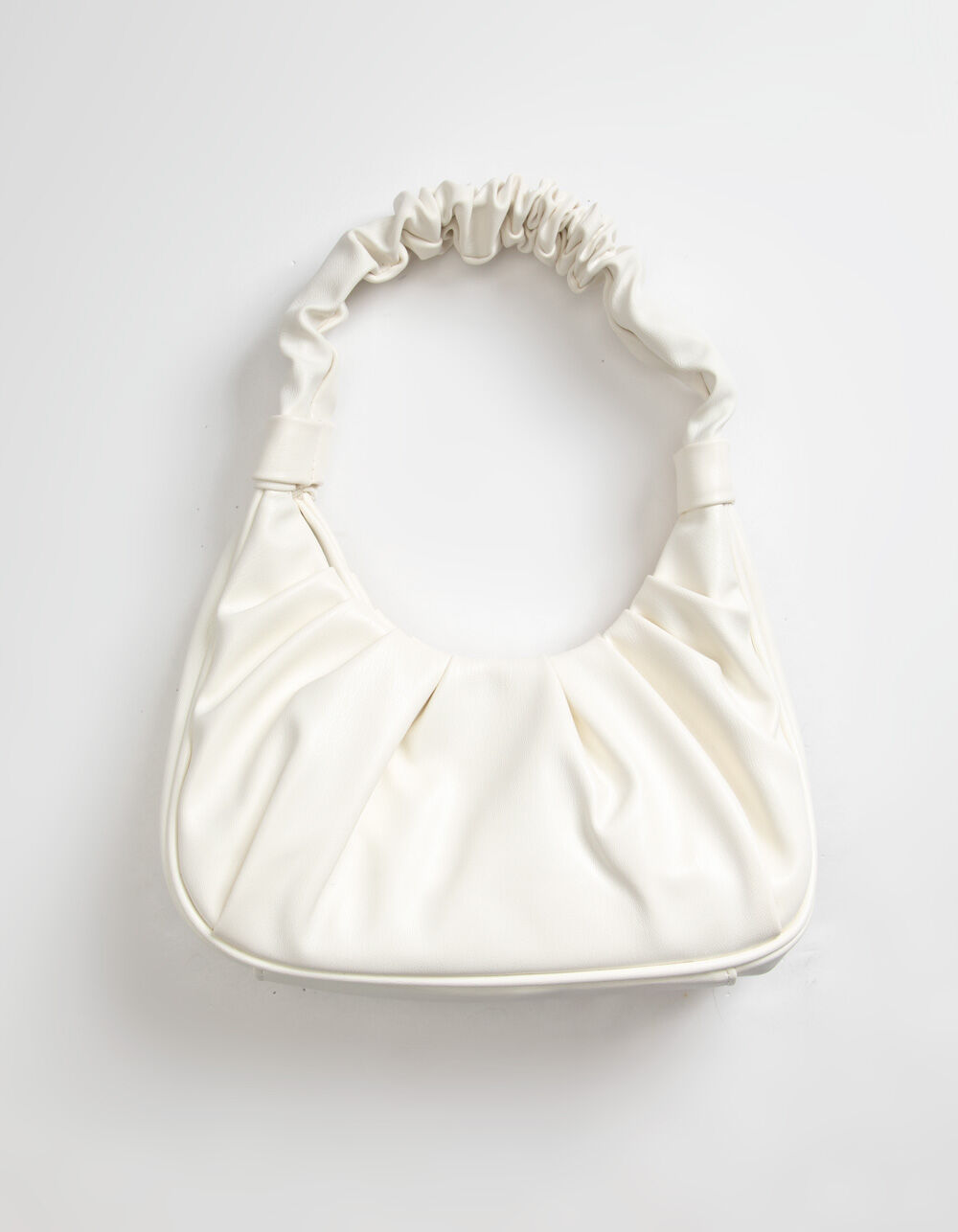 OLIVIA & KATE White Scrunch Shoulder Bag - WHITE | Tillys
