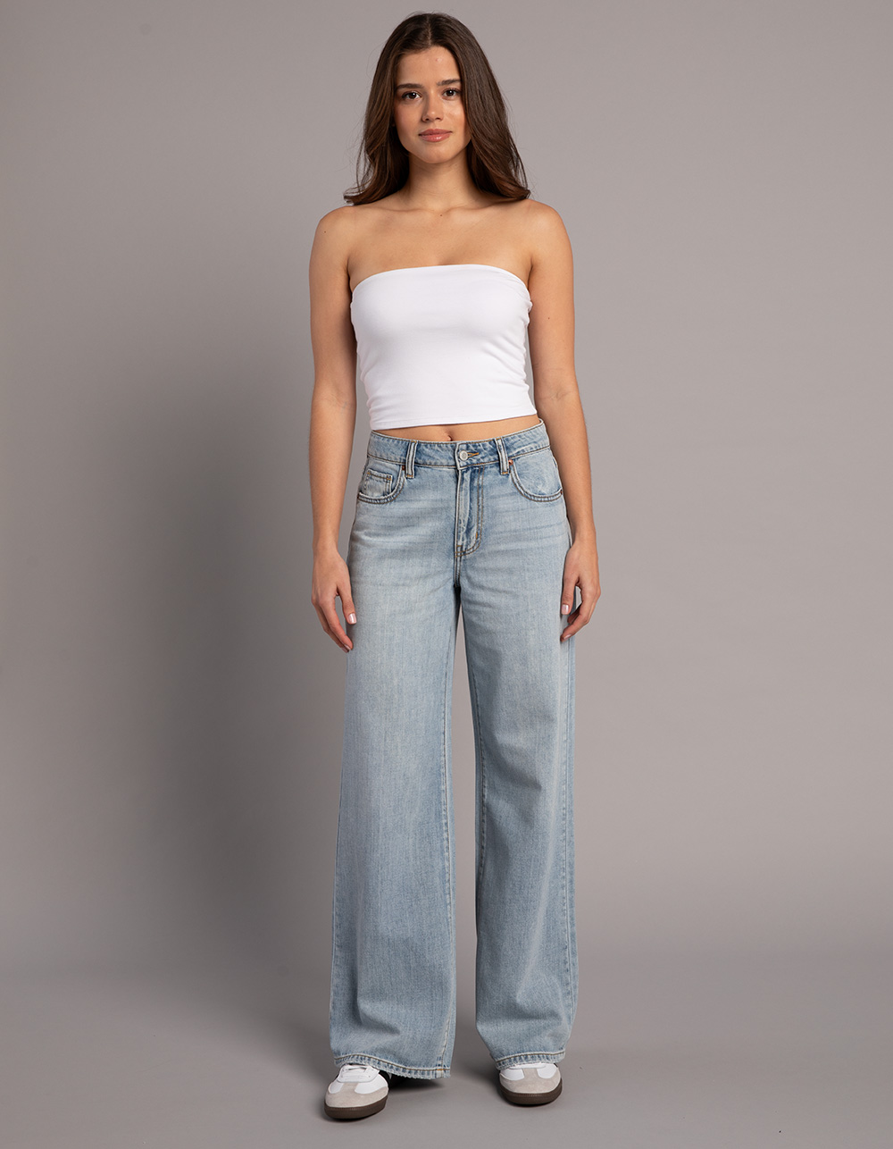 NEW RSQ Jeans Tan Brown Manhattan High Rise Size 7/28