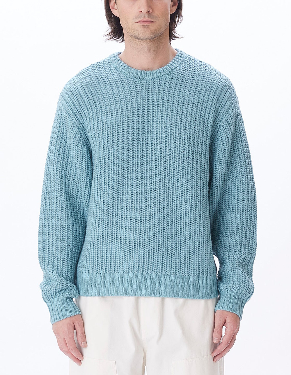 OBEY Theo Mens Sweater - LIGHT BLUE | Tillys