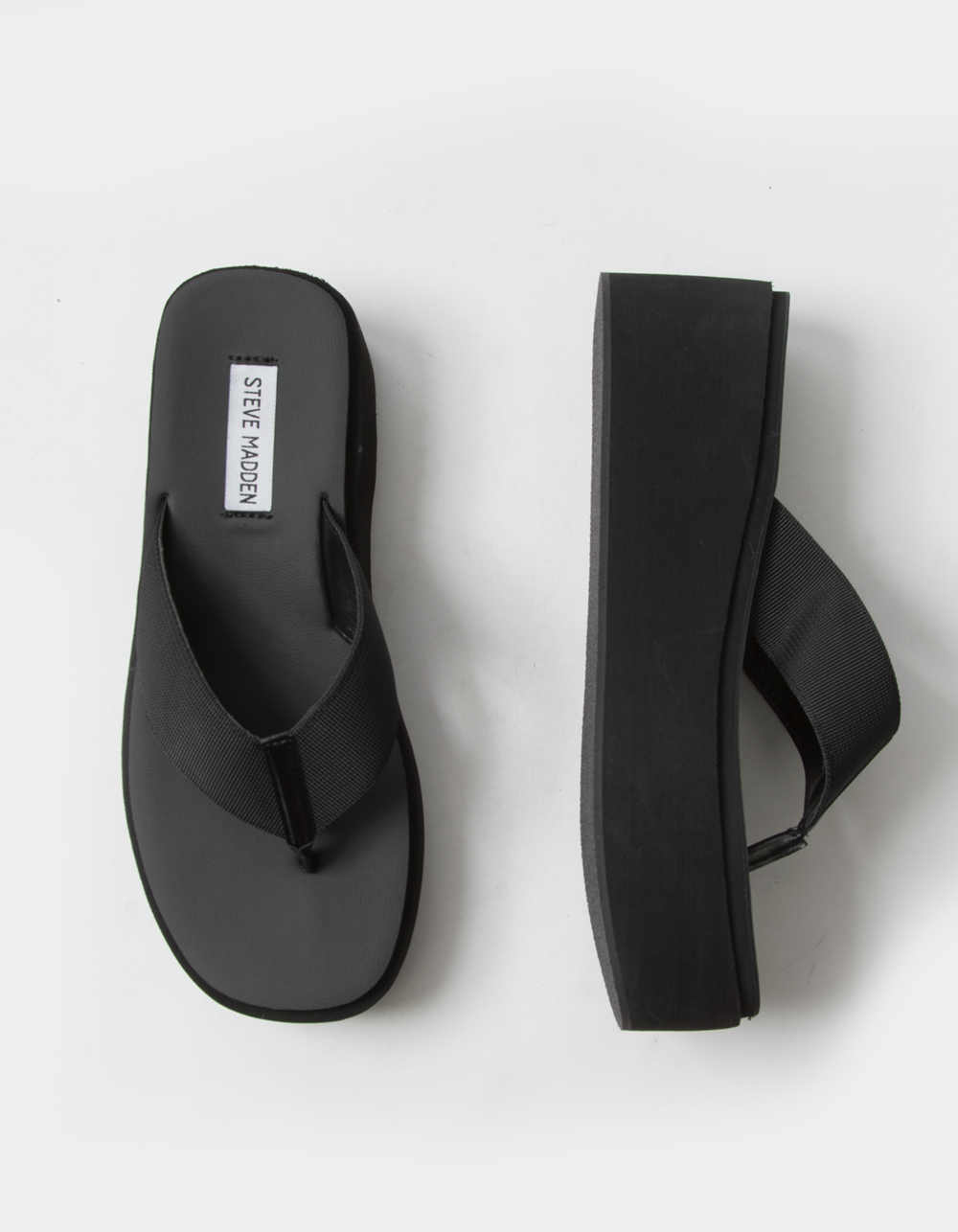 STEVE MADDEN Better Womens Platform Sandals - BLACK | Tillys