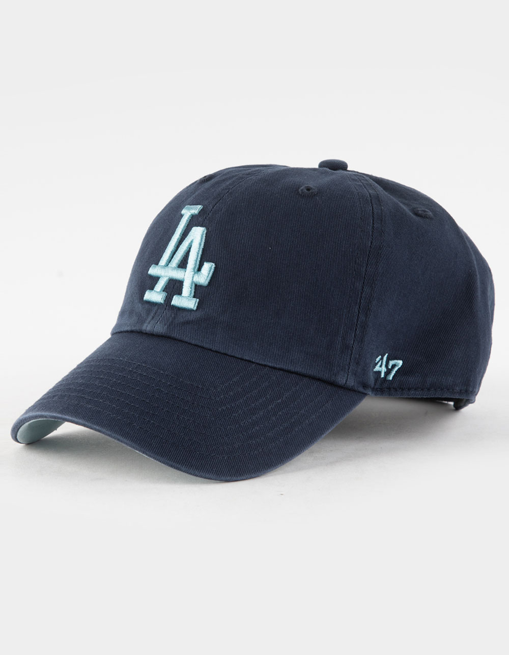 47 BRAND Los Angeles Dodgers '47 Clean Up Ballpark Strapback Hat - NAVY ...