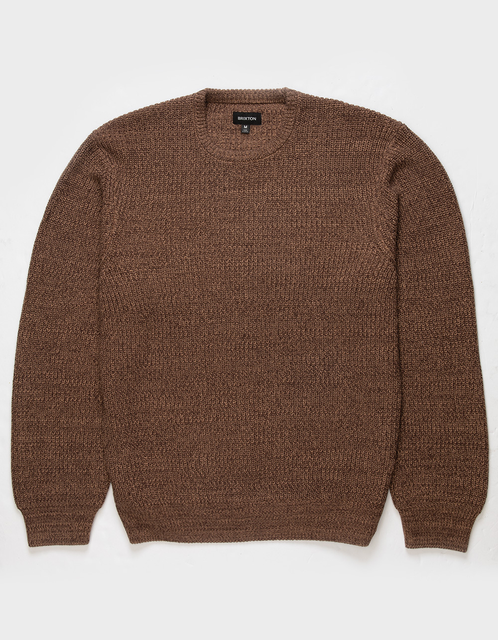 BRIXTON Landmark Mens Crewneck Sweater - HTHR BROWN | Tillys