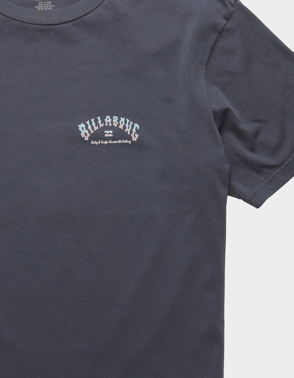 BILLABONG Arch Wave Washed Mens T-Shirt - CHARC | Tillys