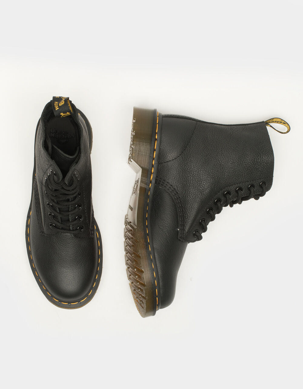 schoonmaken Gorgelen Zijdelings DR. MARTENS 1460 Pascal Virginia Leather Womens Boots - BLACK | Tillys