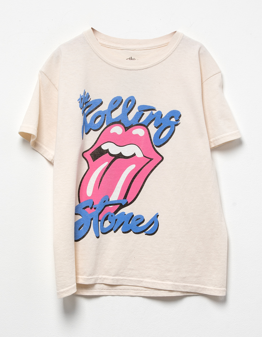 BRAVADO Rolling Stones Girls Boyfriend Tee - CREAM | Tillys