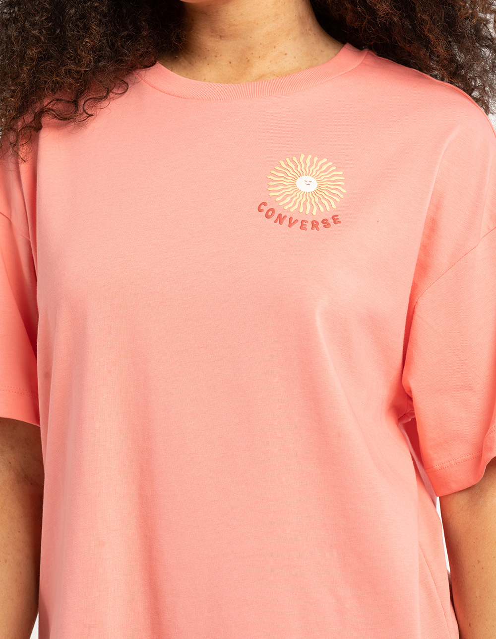 CONVERSE Grow Together Womens Oversized Tee - FLAMINGO | Tillys