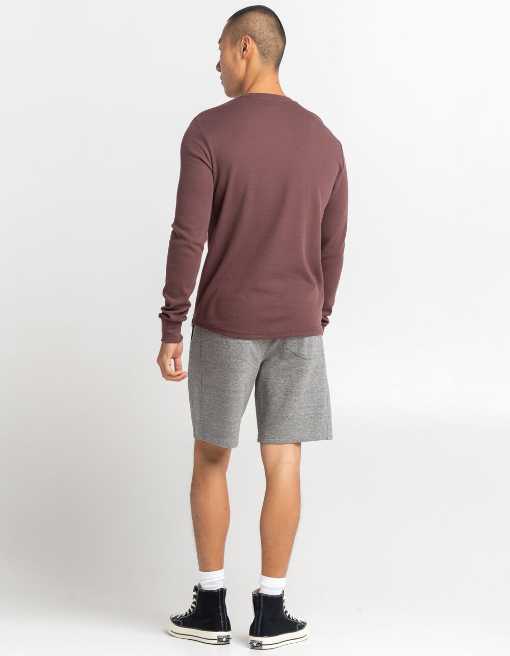 Gray Mens Heather Tillys Shorts | HEATHER RSQ - Sweat GRAY