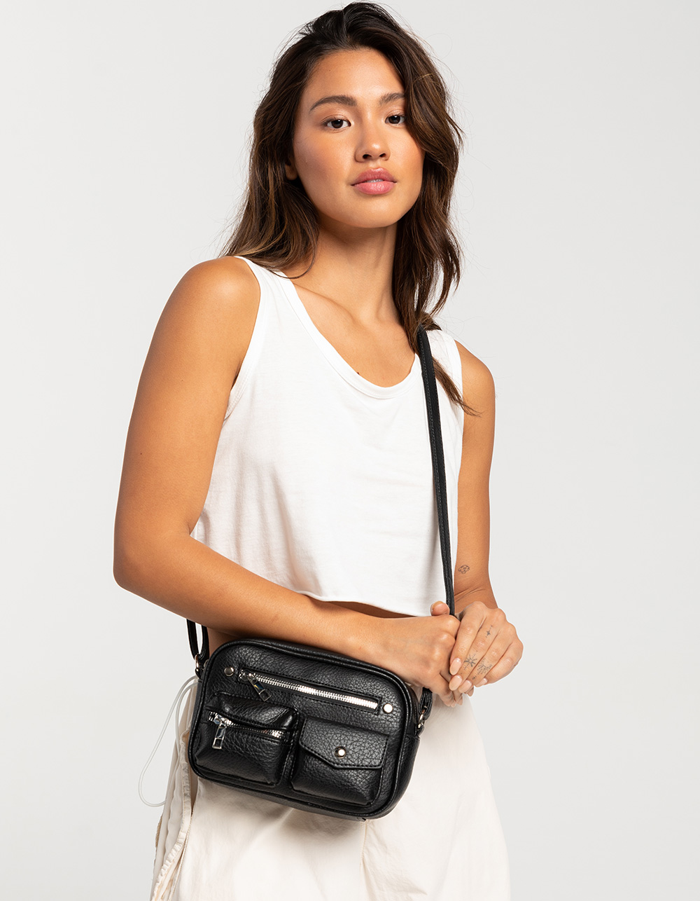 Multi Pocket Crossbody Bag - BLACK | Tillys