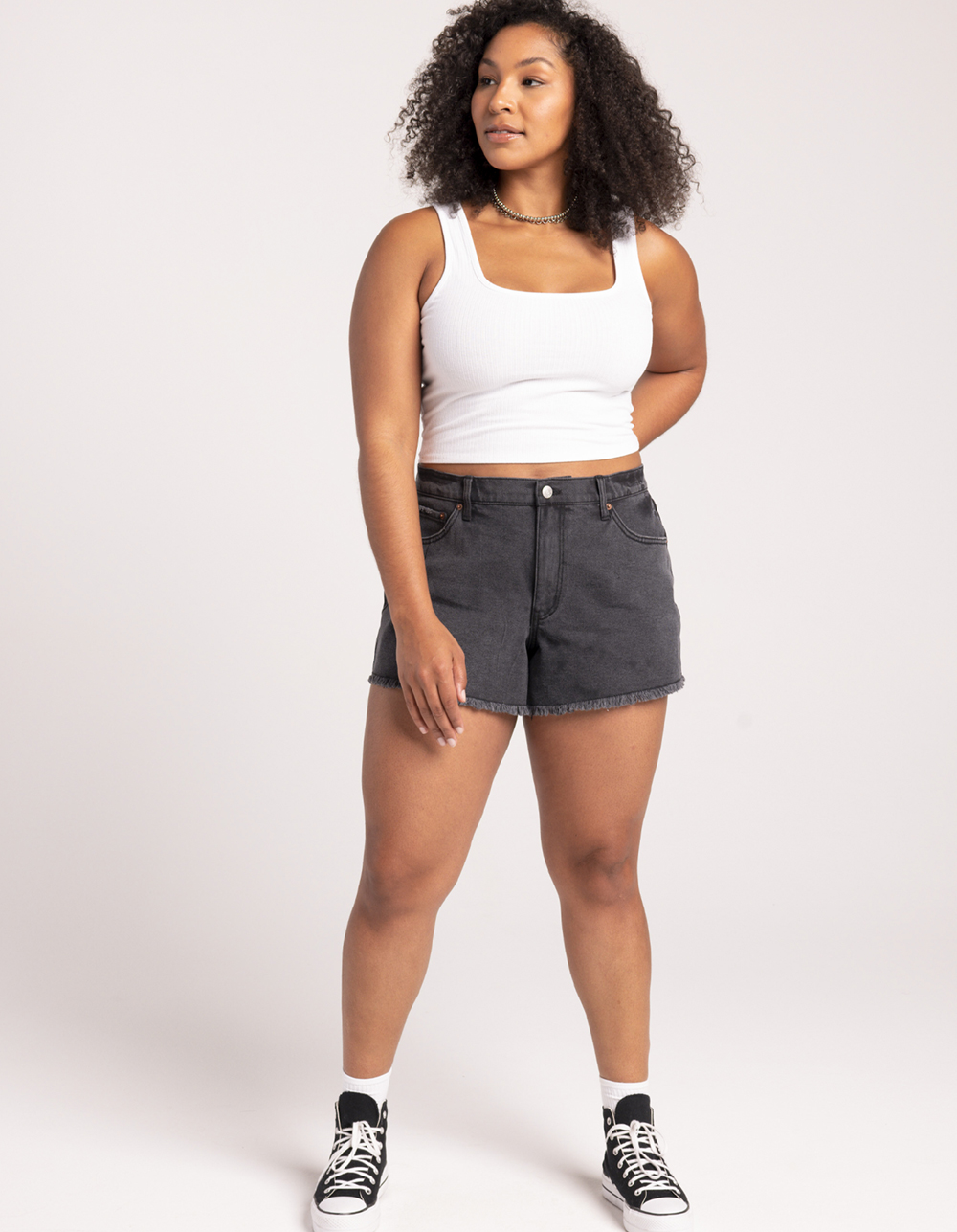 RSQ Womens A-Line Shorts - BLACK | Tillys