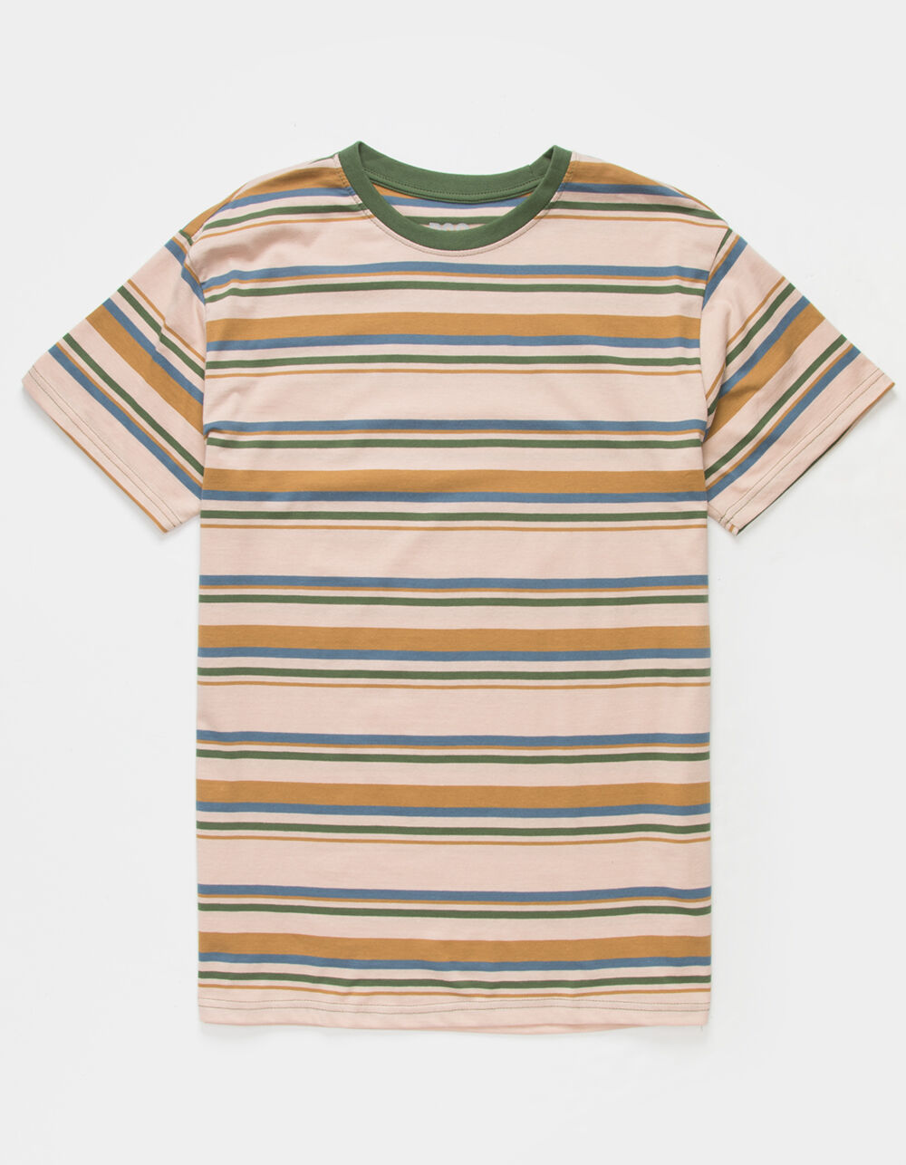RSQ Relaxed Stripe Mens T-Shirt - ROSE | Tillys